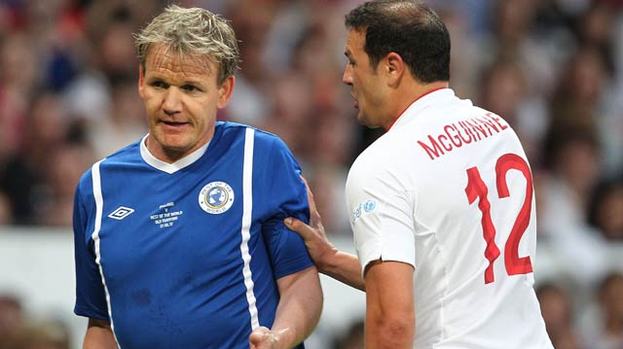 No likey: Mr Ramsay also has a run in with Paddy McGuinness
