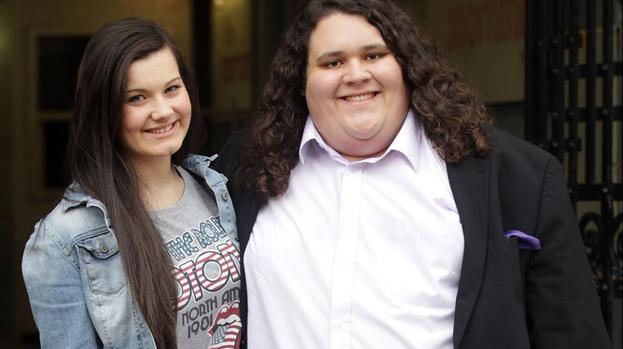 BGT's Jonathan and Charlotte sign £1m record deal