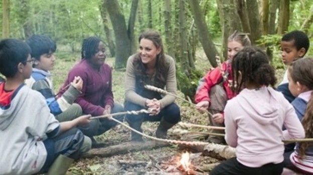 Kate caused a splash when she stepped out in her Le Chameau wellies