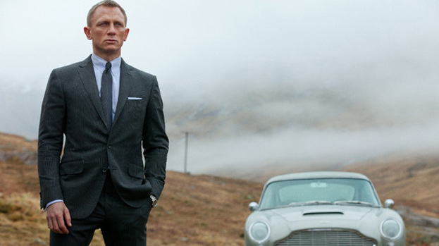 Reporting for duty: 007 agent James Bond aka Daniel Craig