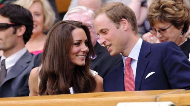 So in Love: Kate and William prove a hit at Wimbledon