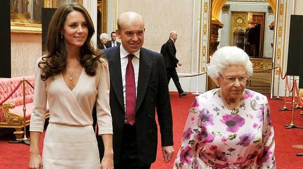 Seal of approval: the Duchess of Cambridge will accompany the Queen during her first Diamond Jubilee engagement