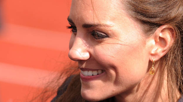 Kate Middleton gets pampered