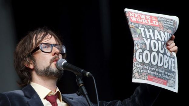 Read all about it: Jarvis shows exactly what he thinks of News of the World