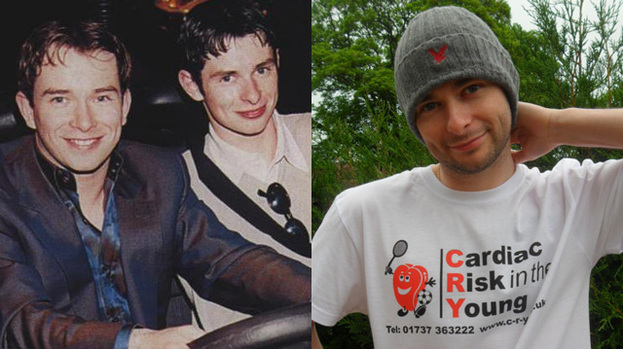 Stephen Gately and brother Tony