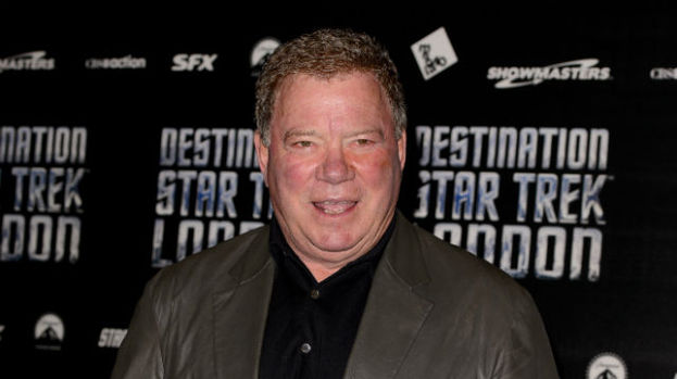 Star Trek's Captain Kirk, played by William Shatner, at the Destination Star Trek event in London.