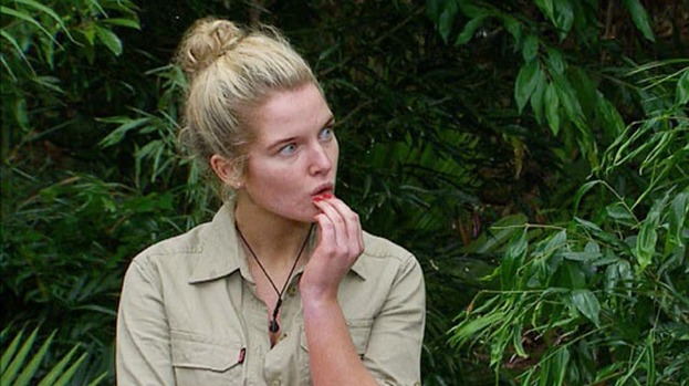 Jungle crying: Helen Flanagan wimps out of Bushtucker Trial