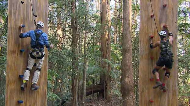 David and Hugo take up the Dingo Challenge