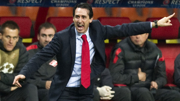 Unai Emery, Spartak Moscow, September 2012.