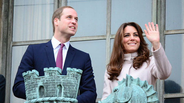 Kate and Wills in Cambridge