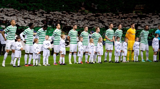 Celtic, Celtic Park, Champions League night, November 2012.