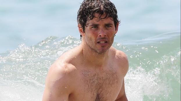 James Marsden embarks upon Walk of Shame