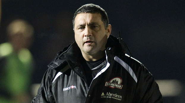 Edinburgh head coach Michael Bradley.