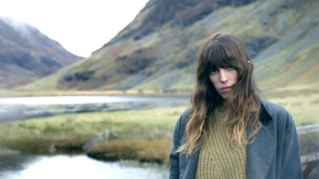Great escape: Lou Doillon starring in her Scottish-set music video for Devil Or Angel