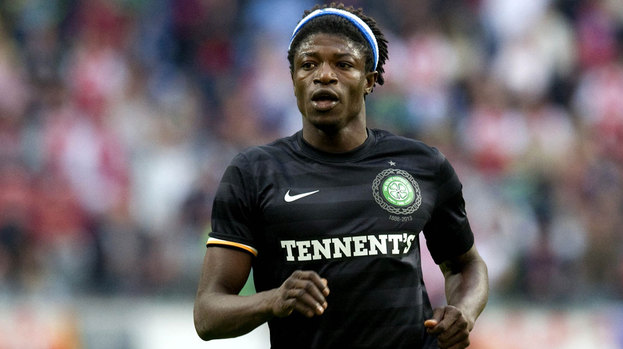 Celtic striker Mo Bangura