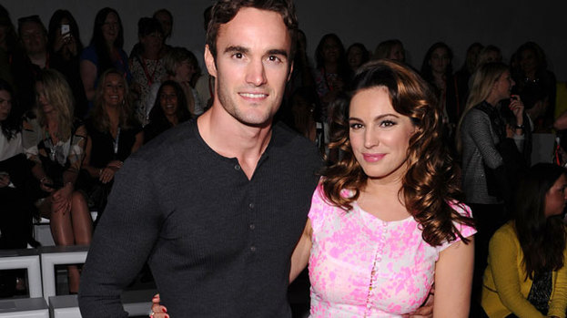 Kelly Brook and Thom Evans