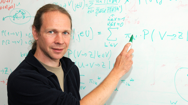Biofuels: Dr Ebenhoeh has worked out a formula that could turn sea water into fuel.