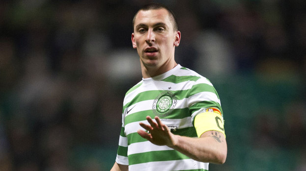 Scott Brown in action for Celtic.
