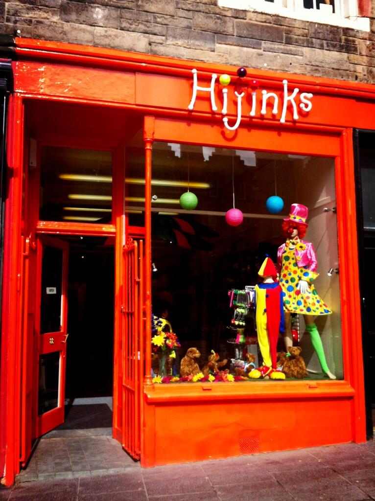 Costume Ha Ha in the Grassmarket reopens as Hijinks fancy dress shop