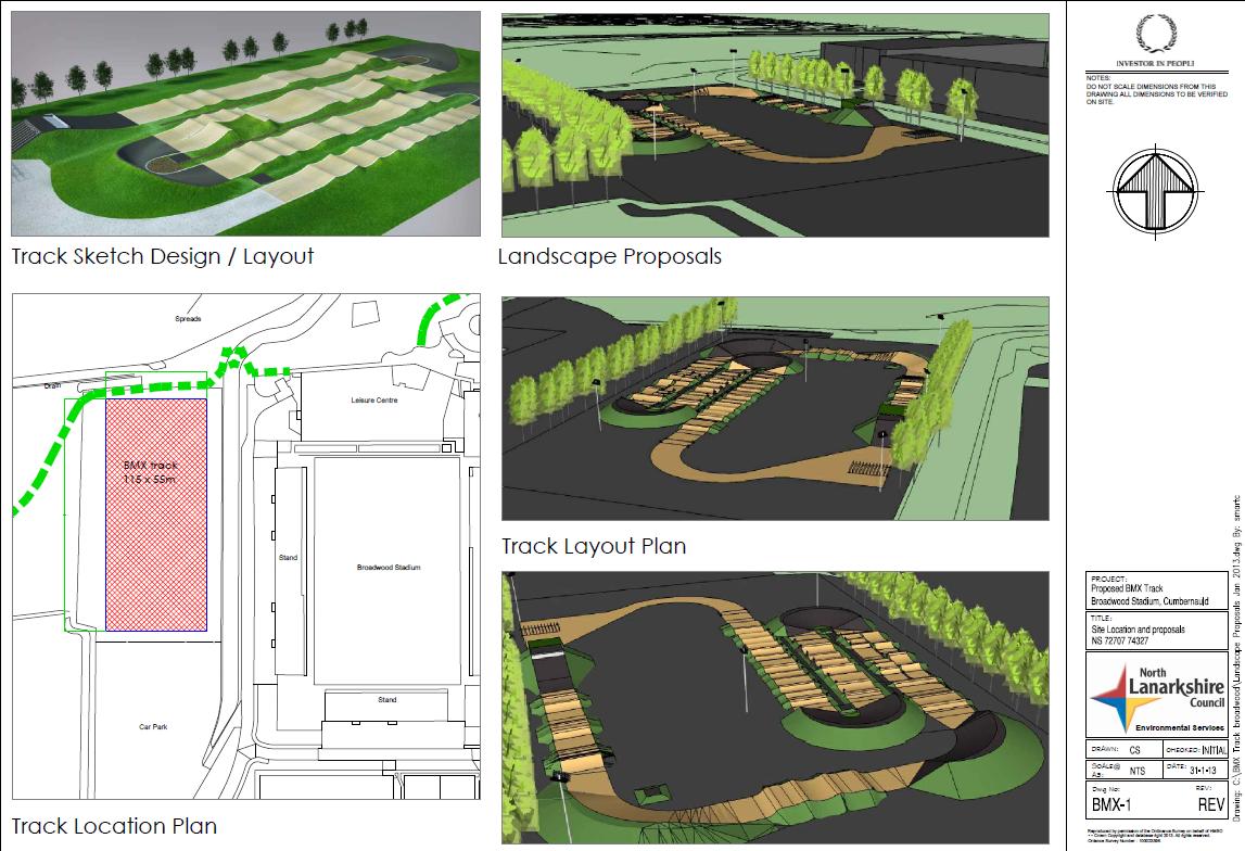 BMX track and play areas to be built for Glasgow 2014 games legacy