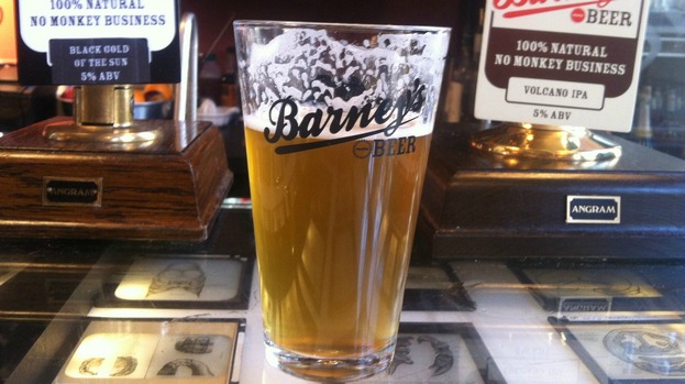 Volcano IPA: One of the exclusive beers brewed for the festival by Barney.