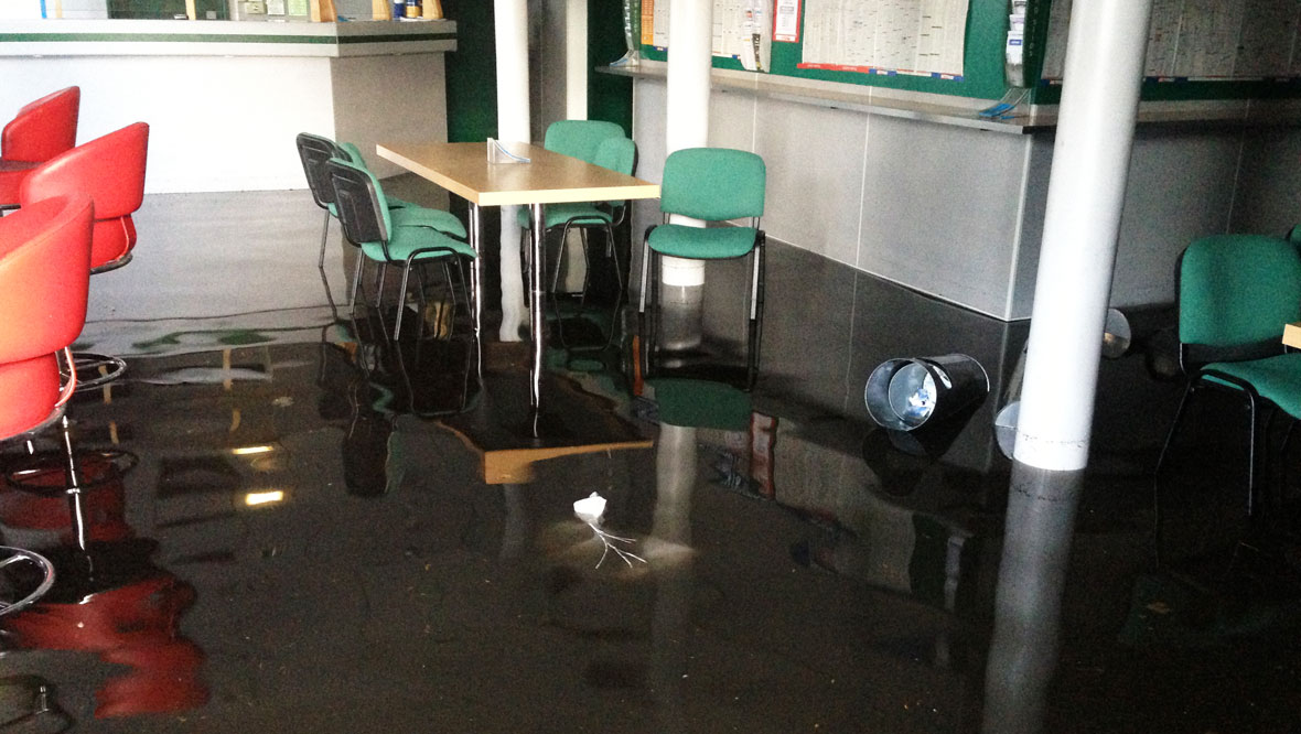 Greenock flooding as more torrential rain forecast for Scotland