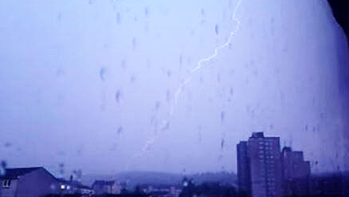 Greenock flooding as more torrential rain forecast for Scotland