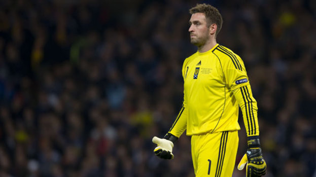 Allan McGregor: Scotland star looks set to miss out on London 2012.