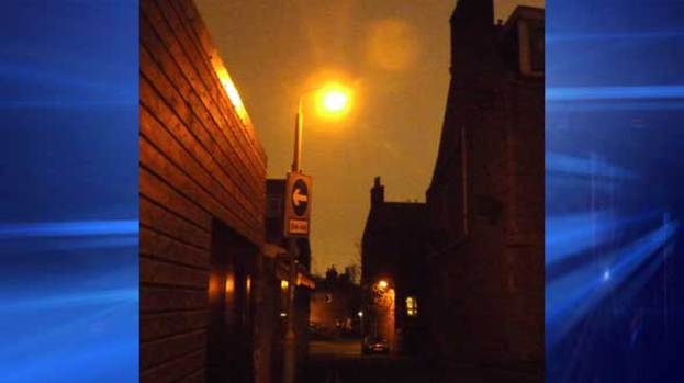 Urquhart Lane passes directly by the corner of Jackson Terrace and the house where the murder took place.