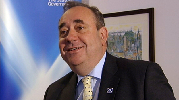 Alex Salmond: Rupert Murdoch has expressed support for SNP leader.