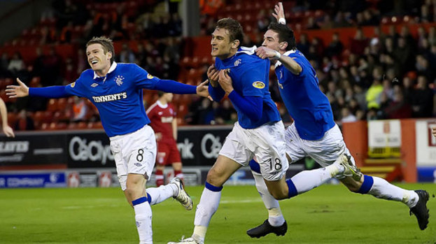 Nikica Jelavic says Rangers have the title in the bag.